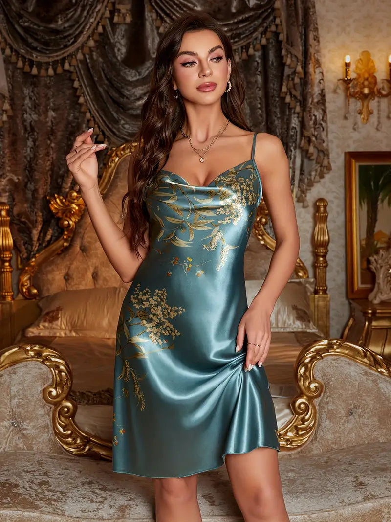 Celeste | Luxurious Satin Sleepdress