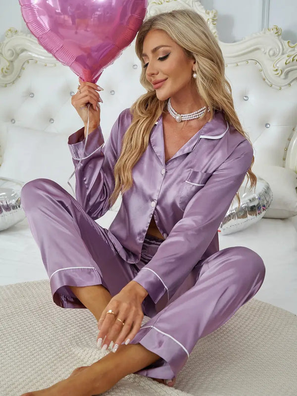 Amara |Timeless Satin Sleepwear