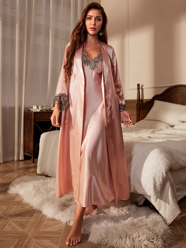 Sophia | Lace Robe Set